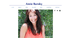 Desktop Screenshot of amiebarsky.com